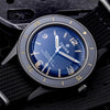 THORN Watch Men 40MM Vintage 50-Fathoms NH35 Movement Automatic K9 Mineral Crystal TR900 C3 Luminous Barracuda 200M Waterproof