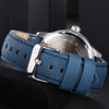 Top Luxury Leather Strap Sports Watch